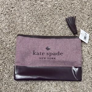 Kate Spade Two-Tone Purple Wristlet
